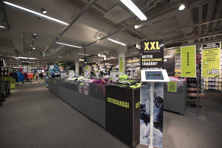 Feedbackly terminal in XXL store