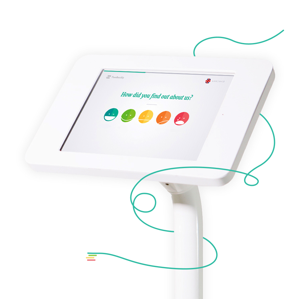 Feedbackly Terminal - feedback collection kiosk/device